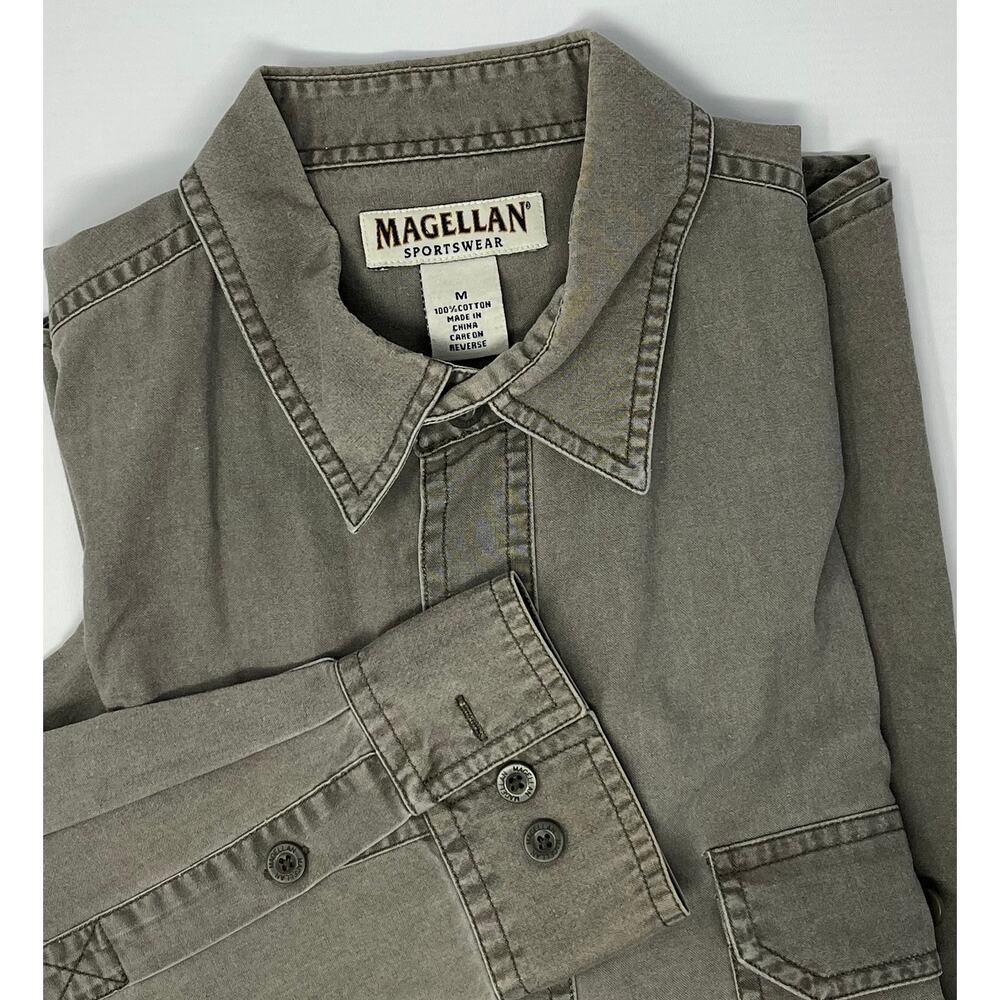 Magellan Sportswear Long Sleeve size Medium light discoloration near wrist